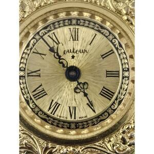 Gorgeous Vintage Coutour Swiss Made Pendant Watch Manual Wind Running 24" Chain